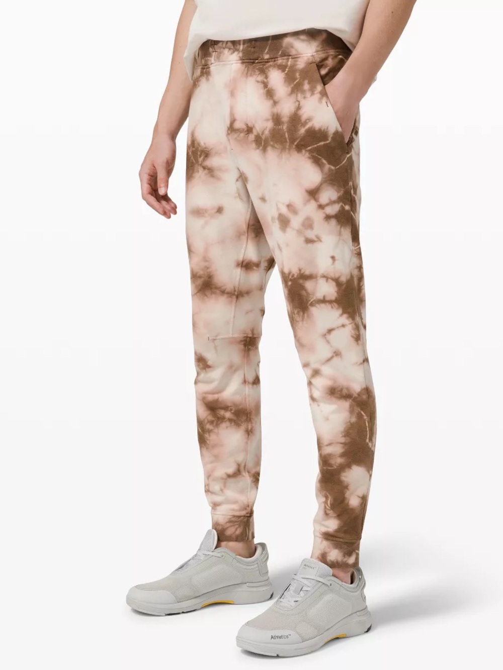 Men’s Lululemon City Sweat Jogger Earth Color Clay LM5AAMS Size Medium Exc. Cond